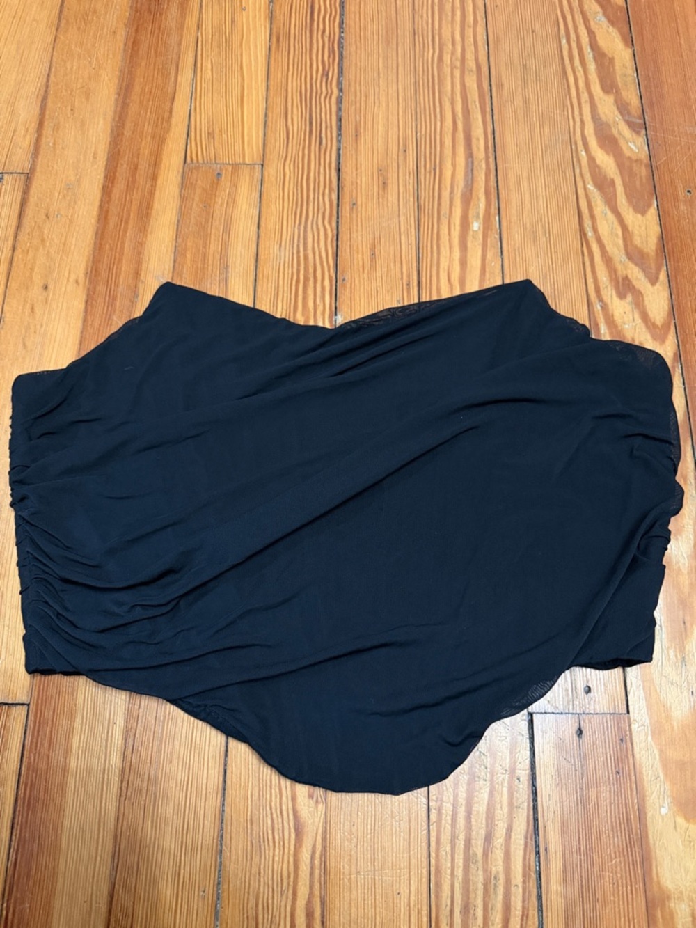 Black Women's Cropped Corset Top